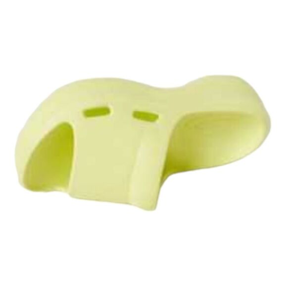 ZARA Kids | Lime Green | PLATFORM POOL SLIDES - Picture 2 of 8